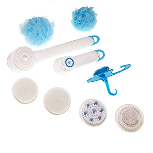 Spin Spa Body Brush & Facial Brush Deluxe Combo