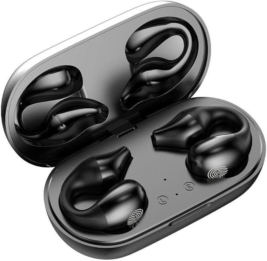 Ear 2025 clip bluetooth, Single Ear Clip On Earphones Wireless Bluetooth 5.3 Headphones 2025