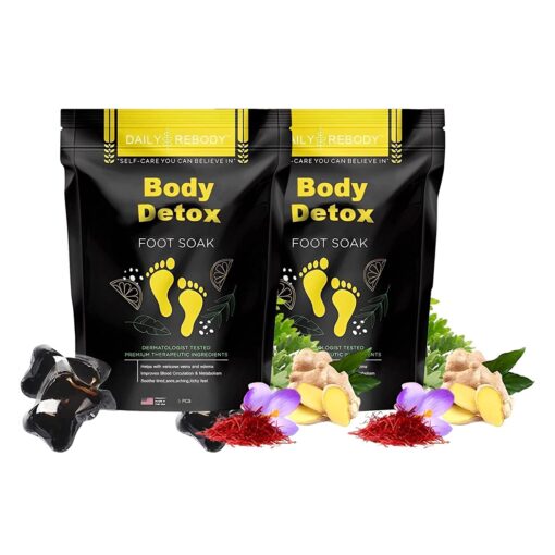 Herbal Detox&Shaping Cleansing Foot Soak Beads, Herbal Foot Cleansing Soak Beads for Men Women