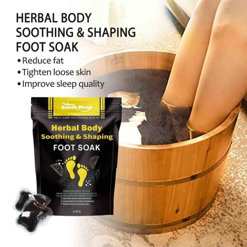 Herbal Detox&Shaping Cleansing Foot Soak Beads, Herbal Foot Cleansing Soak Beads for Men Women