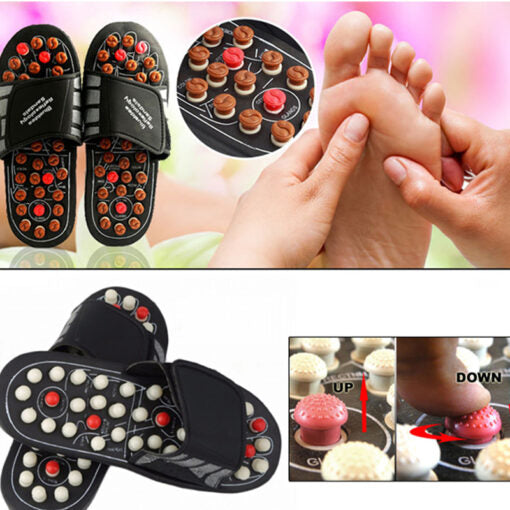 Acupressure Foot Massage Slippers For Reflexology Therapy