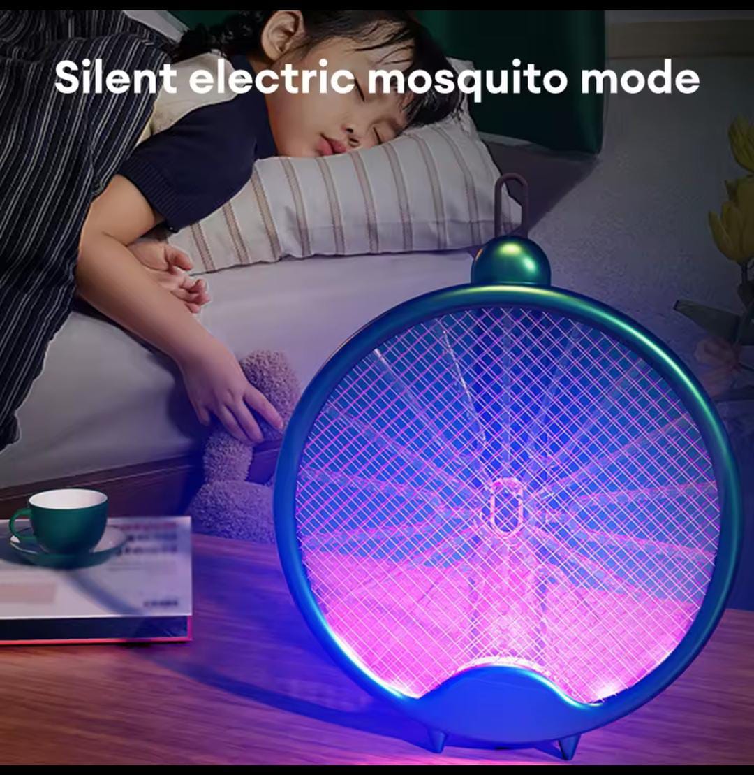 Foldable portable Rechargeable mosquito Racket