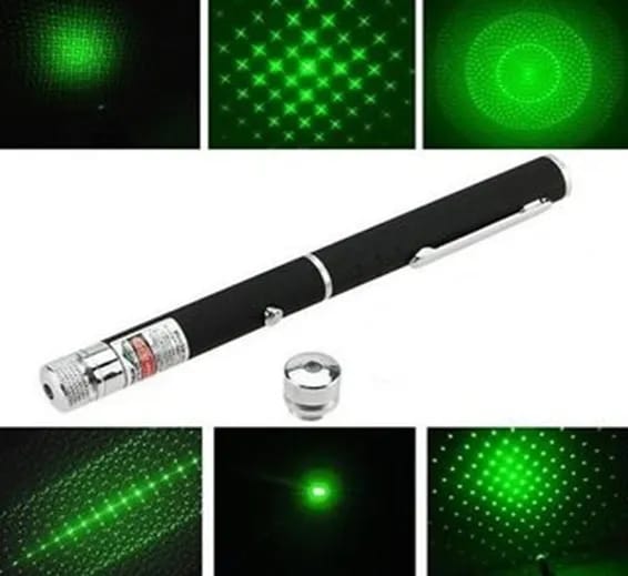 Metal Green Multipurpose Laser Light with designing Disco Pointer Pen Laser