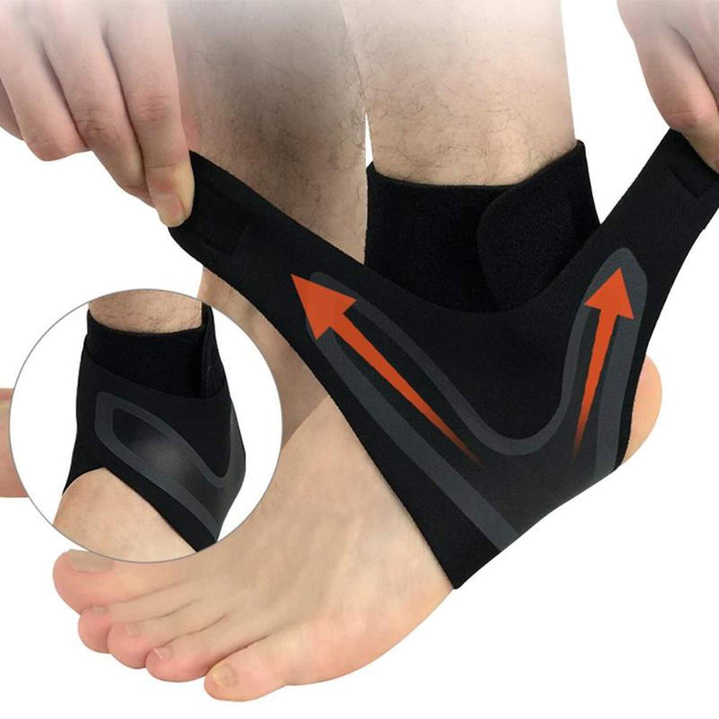 Adjustable Ankle Support Brace Strap